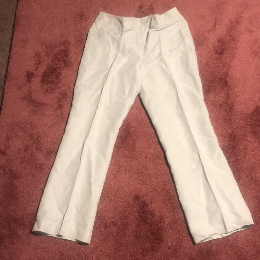 Talbots collections linen/rayon pants.